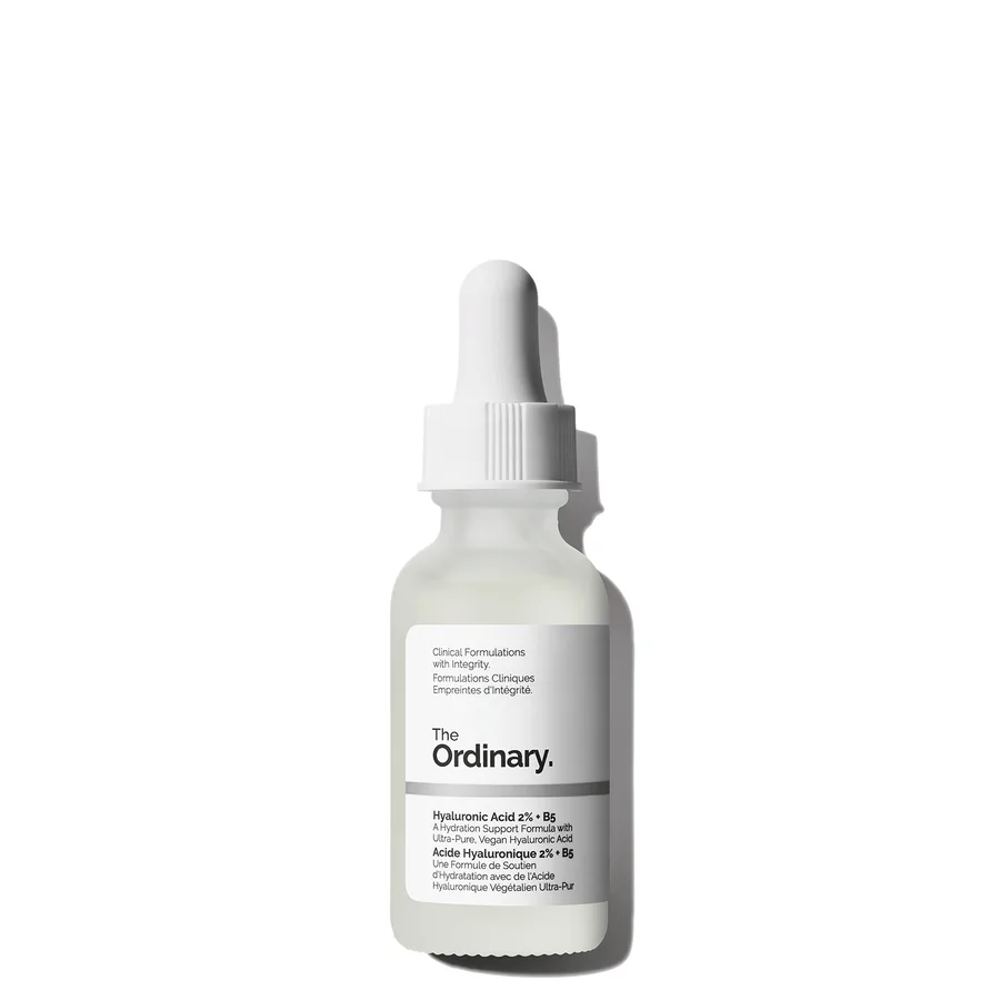 Product photo of The Ordinary Hyaluronic Acid 2% + B5, showing the packaging